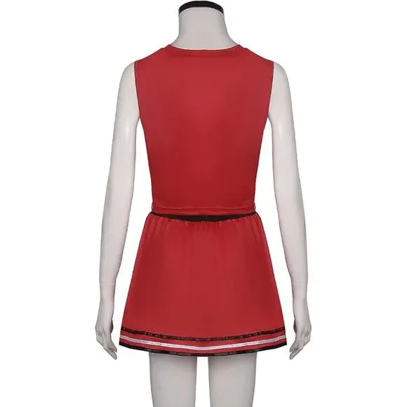 RCH Big Red Bring It On Halloween Cheer Costume - Women's Medium - Picture 3 of 6